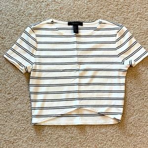 Striped Crop Top